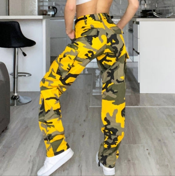 Rothco Camoflauge Pants Pockets Ties Paratrooper Fatigues Cargo Parachute - Picture 11 of 11